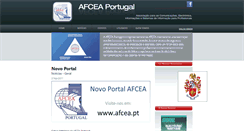 Desktop Screenshot of afceaportugal.pt